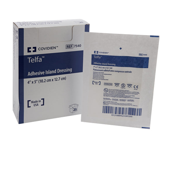 kendall telfa mini island dressing Telfa Adhesive Island Dressing by Covidien/Kendall