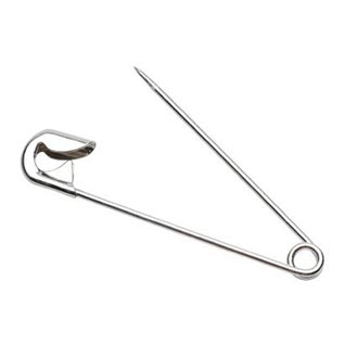 Safety Pins Large, #2 Size Nickel-Plated Steel by Graham-Field