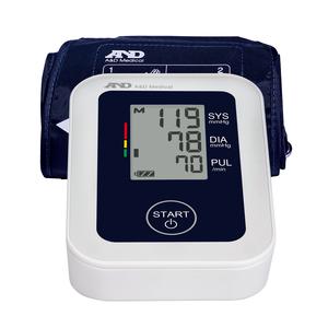 Home Automatic Digital Blood Pressure Monitor A&D Medical Wide Range Nylon Cuff 22 - 42 cm Desk Model