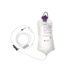 Enteral Feeding Gravity Set, 1200mL Bag, Standard Bore Tubing, With ENFit and Transition Connectors