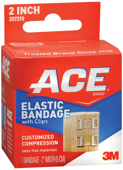 Elastic Bandage 3M  ACE™  Clip Detached Closure Tan NonSterile Standard Compression