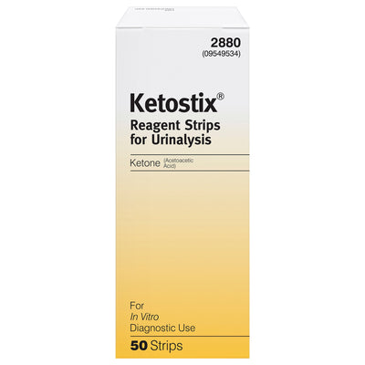 Ketostix Reagent Test Strip, Urine Ketone, Dip-and-read Test