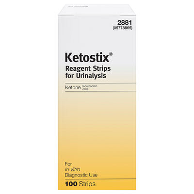 Ketostix Reagent Test Strip, Urine Ketone, Dip-and-read Test