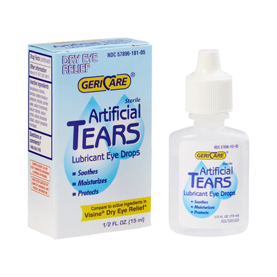 Eye Drops Artificial Tears, 0.5 oz