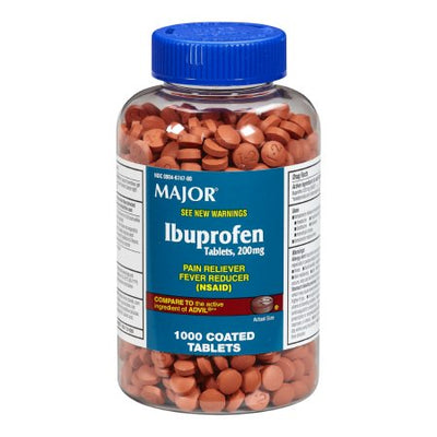 McKesson Ibuprofen Pain Relief, 200 mg Strength Tablet