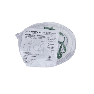 Hudson RCI Micro Mist Nebulizer Small Volume Adult Aerosol Mask Delivery