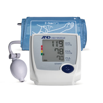 A&D Medical Upper Arm Blood Pressure Monitor with Medium Cuff