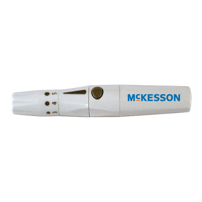 Lancing Device McKesson Nonsafety Push Button Activation Finger