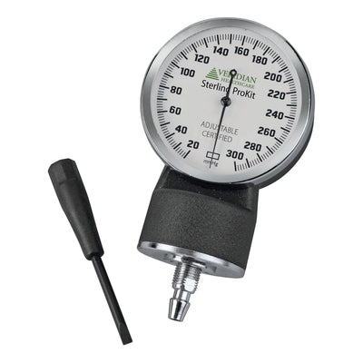 Reusable Aneroid / Stethoscope Set Veridian 27.9 to 41.6 cm Adult Cuff Dual Head General Exam Stethoscope Pocket Aneroid