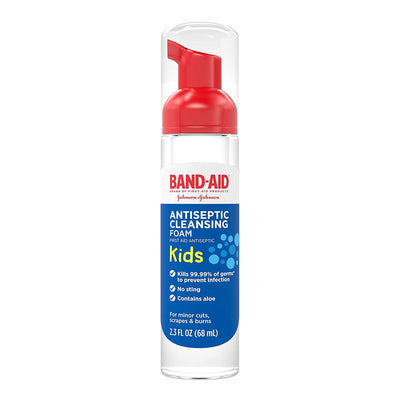 Antiseptic Band-Aid® Foaming Liquid 2.3 oz. Pump Bottle