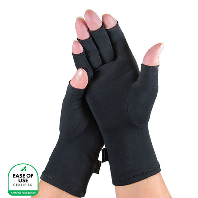 Arthritis Glove Compression Open Finger Over-the-Wrist Length Hand  Pair