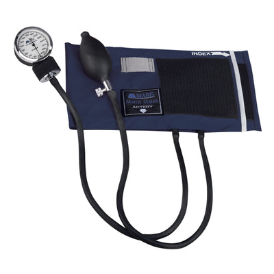 Aneroid Sphygmomanometer with Cuff Mabis Nylon Cuff Palm Aneroid