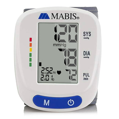 Digital Blood Pressure Monitor MABIS® Adult Cuff Cloth Fabric Cuff 5.3 to 8.5 inches Mobile
