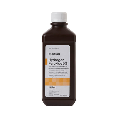 Antiseptic Hydrogen PeroxideTopical Liquid 16 oz. Bottle