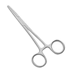 Kelly Forceps, 5-1/2", Straight, Stainless Steel