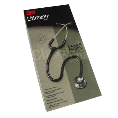 3M Littmann Classic II Pediatric Stethoscope, 28 Inches L, Soft Sealing Eartip