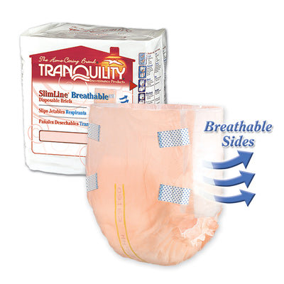 Tranquility SlimLine Breathable Brief -Bag of 12