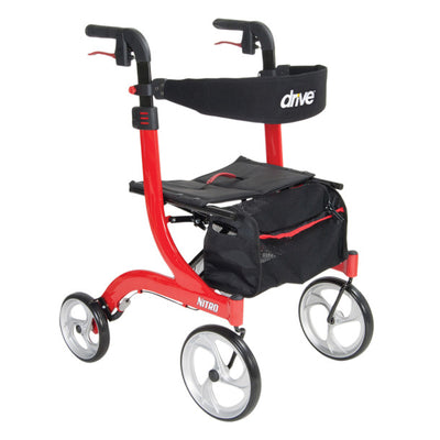 Drive Medical Nitro Euro Style Aluminum Walker Rollator