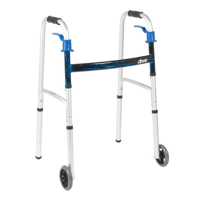 Deluxe Trigger Release Folding Walker Adult