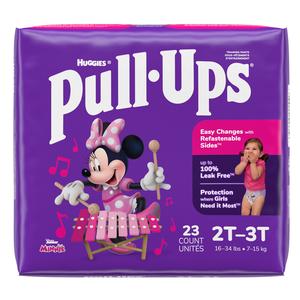 Pull-Ups® Learning Designs® Training Pant, For Girl, Size 2T to 3T