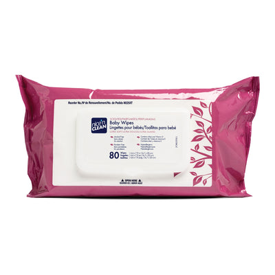 Nice and Clean Baby Wipes 7" x 8" - Package of 80