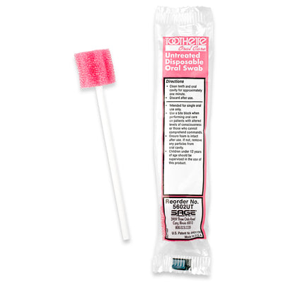 Toothette Swab with Dentifrice by Sage Products