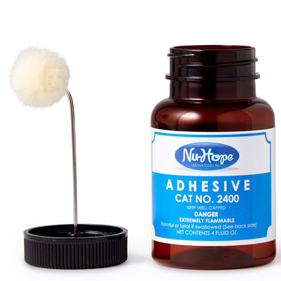 Ostomy Adhesive Cement Nu-Hope 4 oz., Applicator For Ostomy Pouch