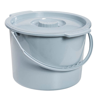 Commode Bucket With Lid & Handle