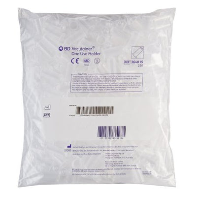 Vacutainer One Use Non-Stackable Holders by Becton Dickinson SINGLES