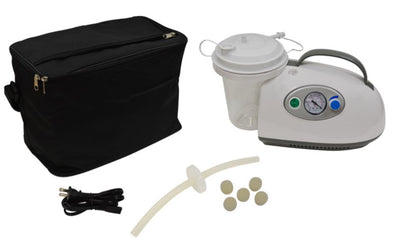 Roscoe Medical Portable Suction Machine with AC Power - Singles