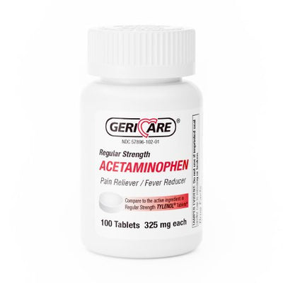 Pain Relief Acetaminophen 325 mg Tablet - 100 - SP