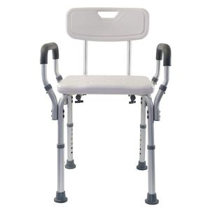 Essential Medical Deluxe Molded Shower Bench, 300 lb Capacity