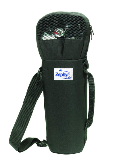 Zephyr Shoulder Bag For Cylinder, Black