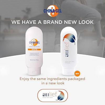 Aulief (Formerly China-Gel), White, 6 oz Bottle