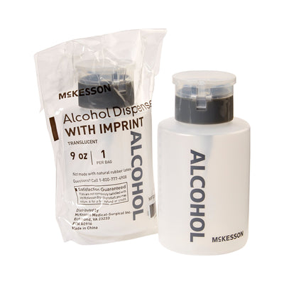 Alcohol Dispensing Bottle Polyethylene Opaque 9 oz.