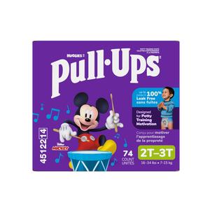 Pull-Ups® Learning Designs® Training Pant, for Boy, Size 2T to 3T, Giga Pack