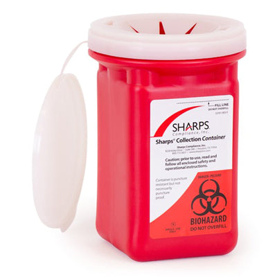 Sharps Compliance Mail-Back Disposal System 1 Quart