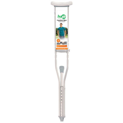 Hugo Comfort Max Lightweight Aluminum Crutches- ADULT