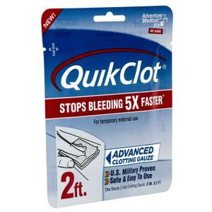 Adventure QuikClot Advanced Clotting Hemostatic Gauze