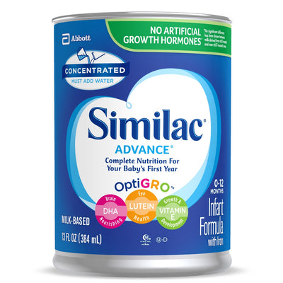 Infant Formula Similac® Advance® Unflavored 12.4 oz. Can Powder Iron