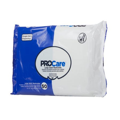ProCare Adult Washcloth Soft Pack