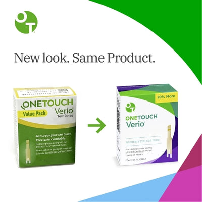 OneTouch Verio Test Strips - 100 BOX