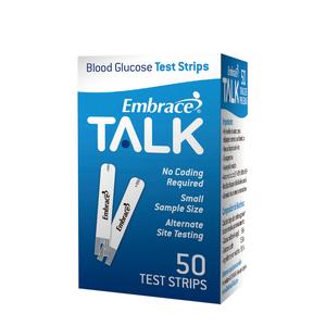 Omnis Health Embrace TALK Test Strips