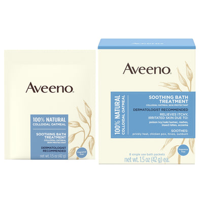 Aveeno Soothing Bath Treatment Individual Packet