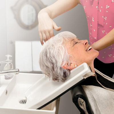 Shampoo Tray 1.75 X 13 X 17.75 Inch White by Jobar International