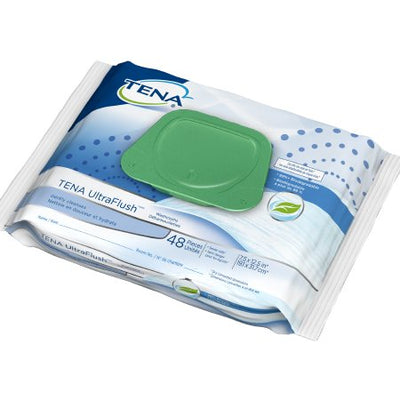 Flushable Personal Wipe TENA ProSkin™ UltraFlush® Soft Pack Scented 48 Count