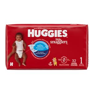 Huggies Little Snugglers Incontinence Diaper, Size 1, for 8 lb to 14 lb Baby, Jumbo Pack, Disney Print