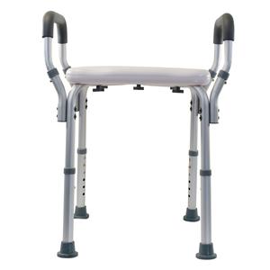 Essential Medical Deluxe Molded Shower Bench, 300 lb Capacity