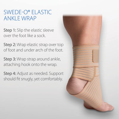 Swede-O Elastic Ankle Wrap