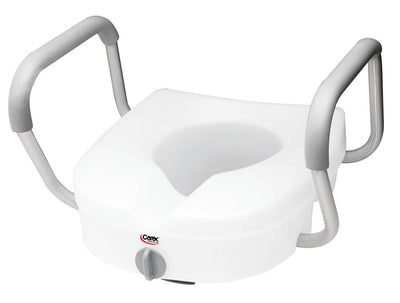 E-Z Lock Raised Toilet Seat